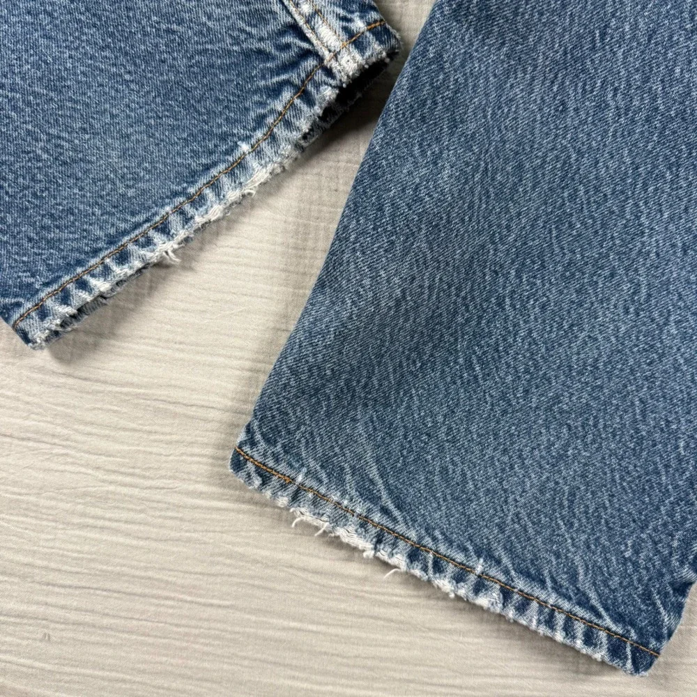 Y2k Levis 505 Jeans Mens 38x32 (36x31) Blue Medium Wash Regular Fit Straight‎
